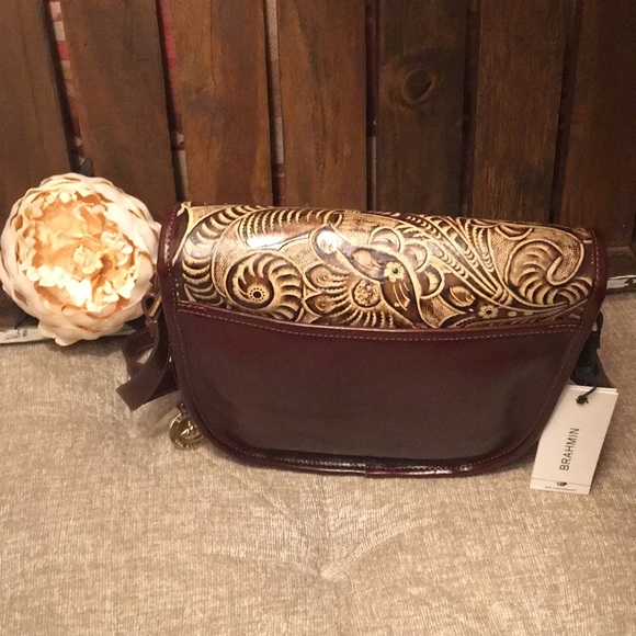 🌺Brahmin Ltd Edition The Hunt Tan Trellis XBody - Picture 6 of 12